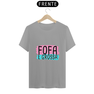 Nome do produto T-Shirt Q -  Fofa e grossa