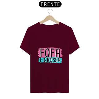 Nome do produto T-Shirt Q -  Fofa e grossa