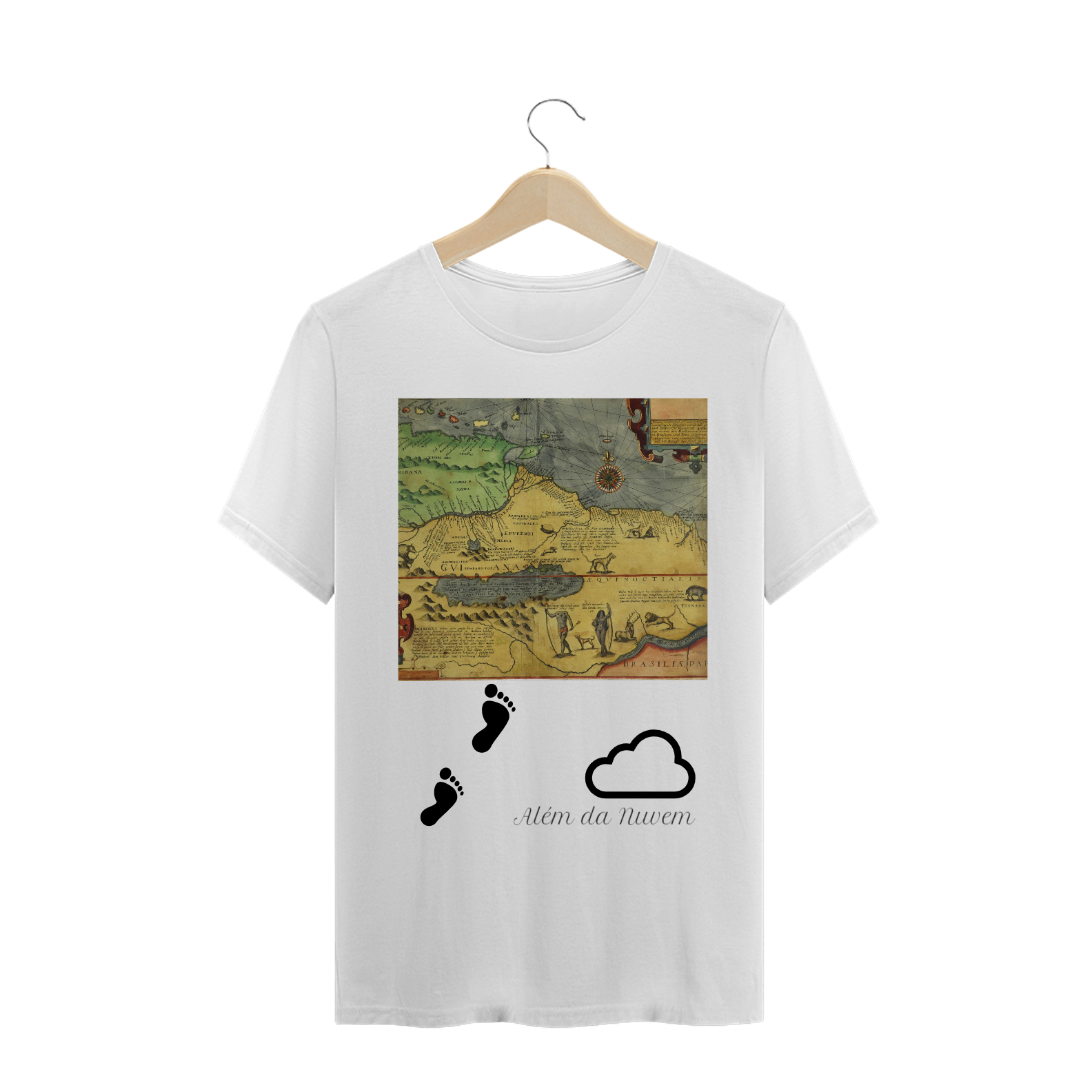 Camiseta Mapa Lago Parima