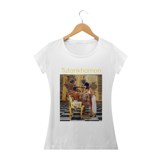 Camiseta Baby Look Tutankhamon - Coleção Egito