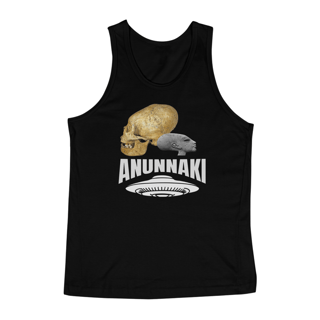 Camiseta Regata Anunnaki Crânio Alongado