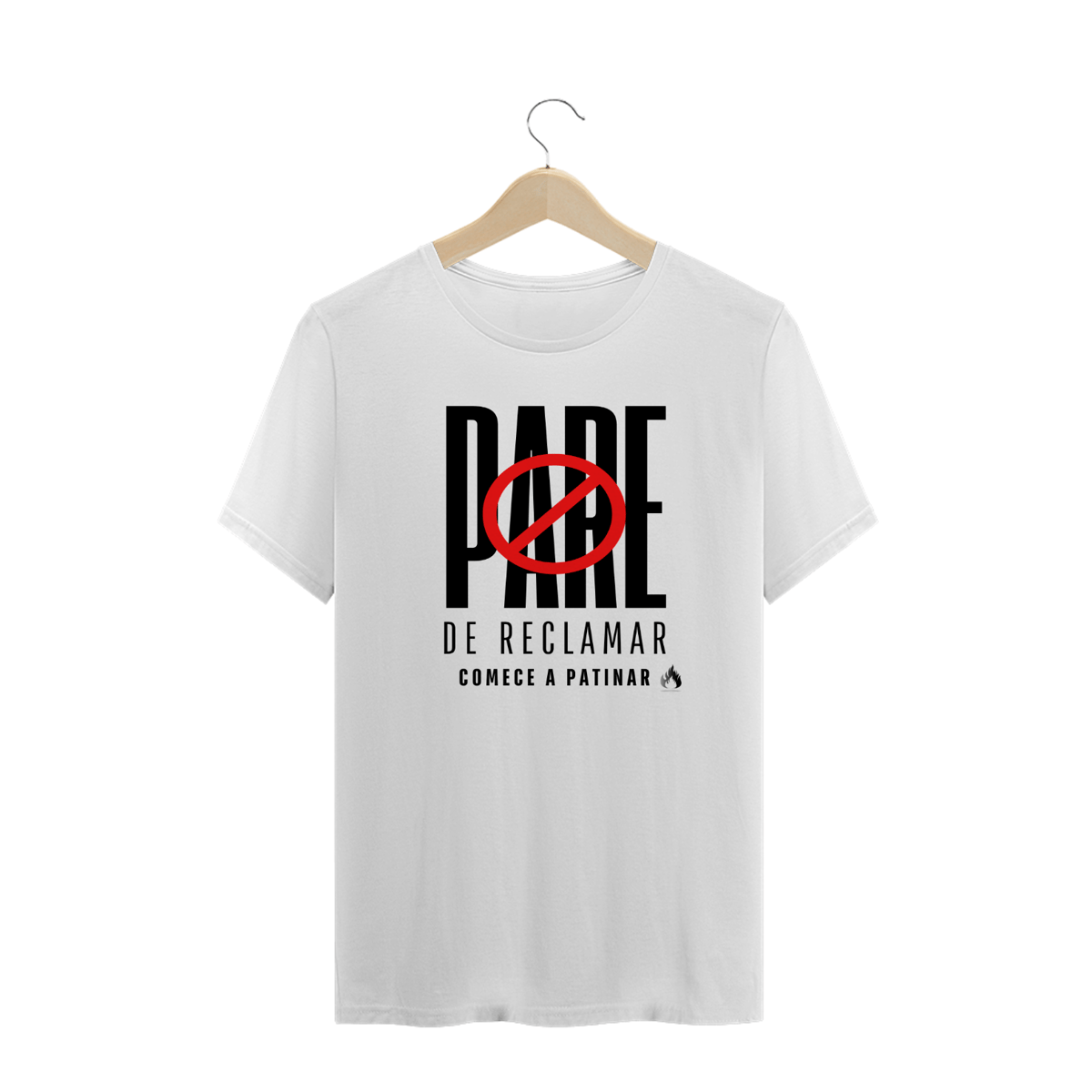 Nome do produto: T-shirt ProRoller - Pare de Reclamar