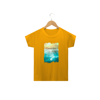 Nome do produto Camiseta Infantil Gabriel Dilins - O caminho é Deus