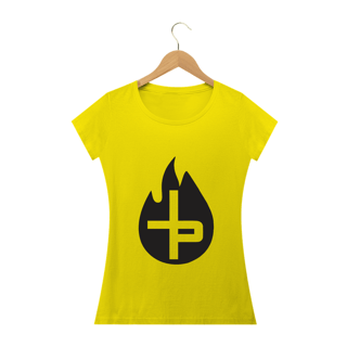 Nome do produto Camiseta Feminina Phelippe Luz - Chama