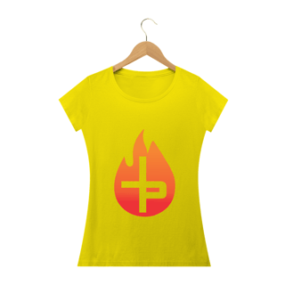 Nome do produto Camiseta Feminina Phelippe Luz - Chama