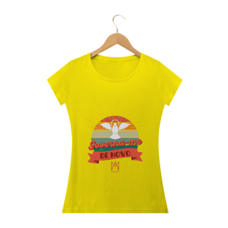 Nome do produto Camiseta Feminina Aline Melo - Governa-me de Novo