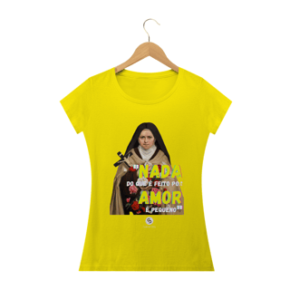 Nome do produto Camiseta Feminina Gabriel Dilins - Feito Por Amor