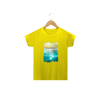 Nome do produto Camiseta Infantil Gabriel Dilins - O caminho é Deus