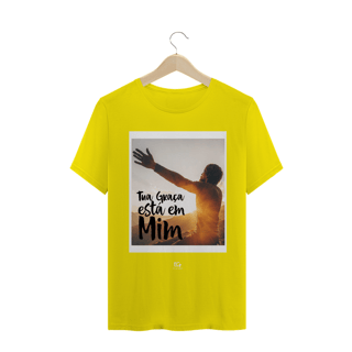 Nome do produto Camiseta Masculina Edu Guimarães - Tua Graça Está em Mim
