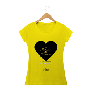 Nome do produto Camiseta Feminina Forró Santíssima Trindade - A Medida Do Amor