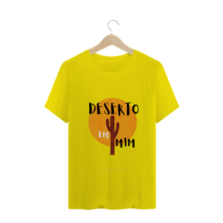 Nome do produto Camiseta Masculina Ewerton Nasci - Deserto em Mim