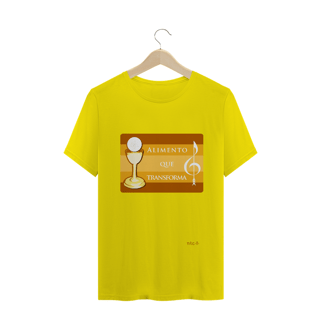 Nome do produto Camiseta Masculina Instrumento de Paz - Alimento Que Transforma
