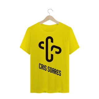 Nome do produto Camiseta Masculina Cris Soares - CS em Cruz