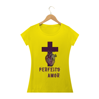 Nome do produto Camiseta Feminina Keuã Lemes - Perfeito Amor