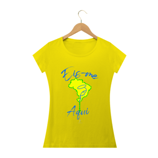 Nome do produto Camiseta Feminina Claudia Bastos - Eis-me Aqui