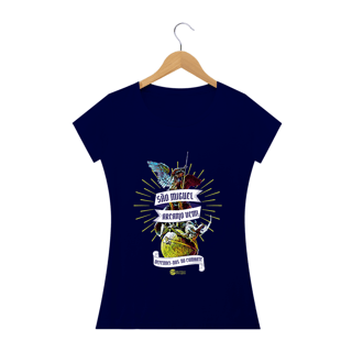 Nome do produto Camiseta Feminina Ellielthon Douglas - São Miguel Arcanjo