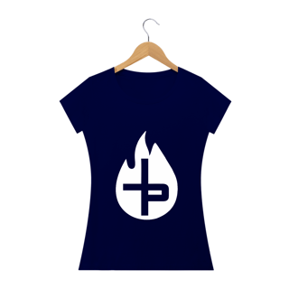 Nome do produto Camiseta Feminina Phelippe Luz - Chama