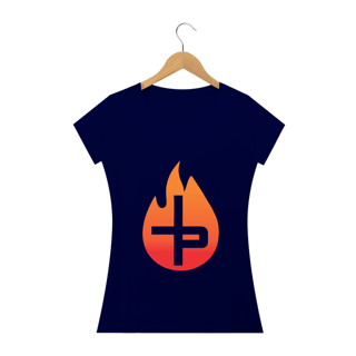 Nome do produto Camiseta Feminina Phelippe Luz - Chama