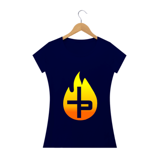 Nome do produto Camiseta Feminina Phelippe Luz - Chama