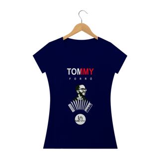 Nome do produto Camiseta feminina Luís Neto - Tommy Forró