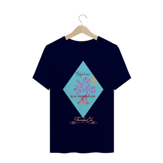 Nome do produto Camiseta Tininha Elo - Seja luz que evangeliza
