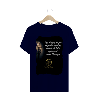 Nome do produto Camiseta Ivan Domingos - Nos braços do Pai