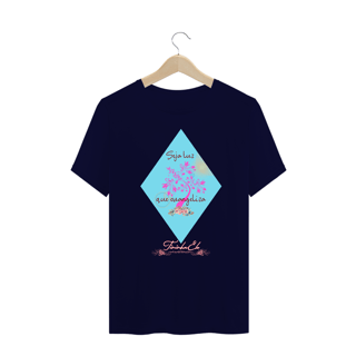 Nome do produto Camiseta Plus Size Tininha Elo - Seja Luz Que Evangeliza