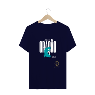 Nome do produto Camiseta Plus Size Ivan Domingos - A melhor oração