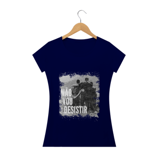 Nome do produto Camiseta Feminina JPD Juntos Por Deus - Não vou Desistir