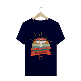 Nome do produto Camiseta Masculina Aline Melo - Governa-me de Novo