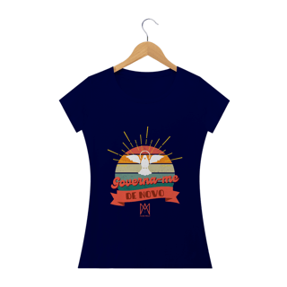 Nome do produto Camiseta Feminina Aline Melo - Governa-me de Novo