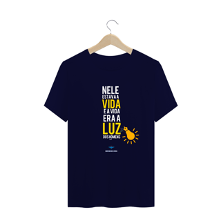 Nome do produto Camiseta Plus Size Ederson de Oliveira - A Luz dos Homens