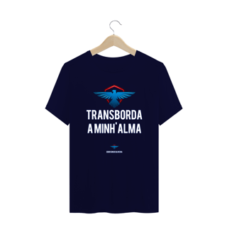 Nome do produto Camiseta Plus Size Ederson de Oliveira - Transborda Minha Alma