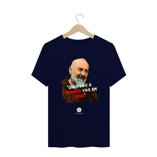 Nome do produto Camiseta Plus Size Gabriel Dilins - Quem Vive a Caridade