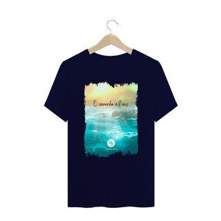 Nome do produto Camiseta Plus Size Gabriel Dilins - O Caminho é Deus