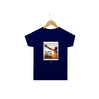 Nome do produto Camiseta Infantil Edu Guimarães - Tua Graça Está em Mim
