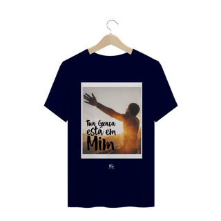 Nome do produto Camiseta Masculina Edu Guimarães - Tua Graça Está em Mim
