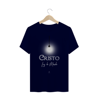 Nome do produto Camiseta Masculina Claudia Bastos - Luz Do Mundo