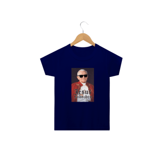 Nome do produto Camiseta Infantil Felipe D'Aloia - Jesus Save Bro