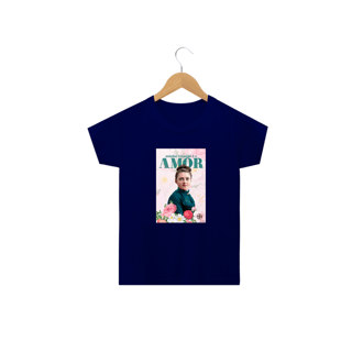 Nome do produto Camiseta Infantil Felipe D'Aloia - Minha Vocação é o Amor