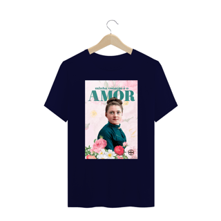 Nome do produto Camiseta Plus Size Felipe D'Aloia - Minha Vocação é o Amor