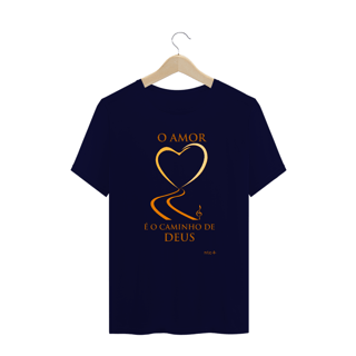 Nome do produto Camiseta Plus Size Instrumento de Paz - O Caminho de DEus