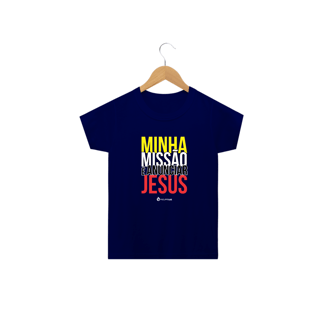 Nome do produto Camiseta Infantil Phelippe Luz - Minha Missão