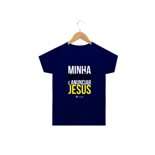 Nome do produto Camiseta Infantil Phelippe Luz - Minha Missão 2