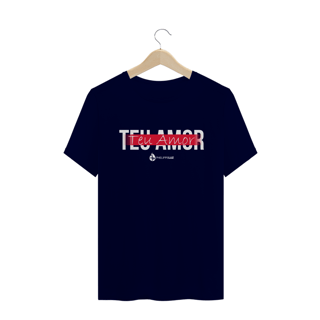 Nome do produto Camiseta Masculina Phelippe Luz - Teu Amor