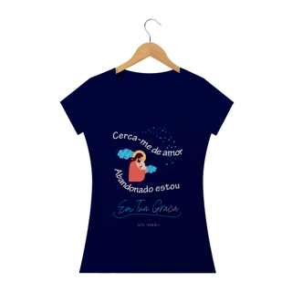 Nome do produto Camiseta Feminina Rose Teixeira - Cerca-me de Amor