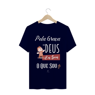 Nome do produto Camiseta Masculina Claudia Bastos - Pela Graça de Deus