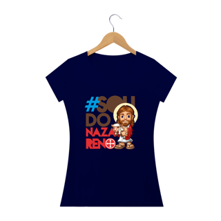 Nome do produto Camiseta Feminina Felipe D'Aloia - Sou do Nazareno