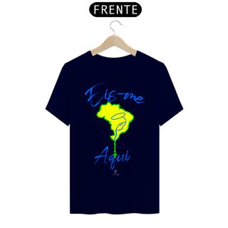 Nome do produto Camiseta Masculina Claudia Bastos - Eis-me Aqui
