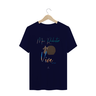 Nome do produto Camiseta Plus Size Claudia Bastos - Meu Redentor Vive